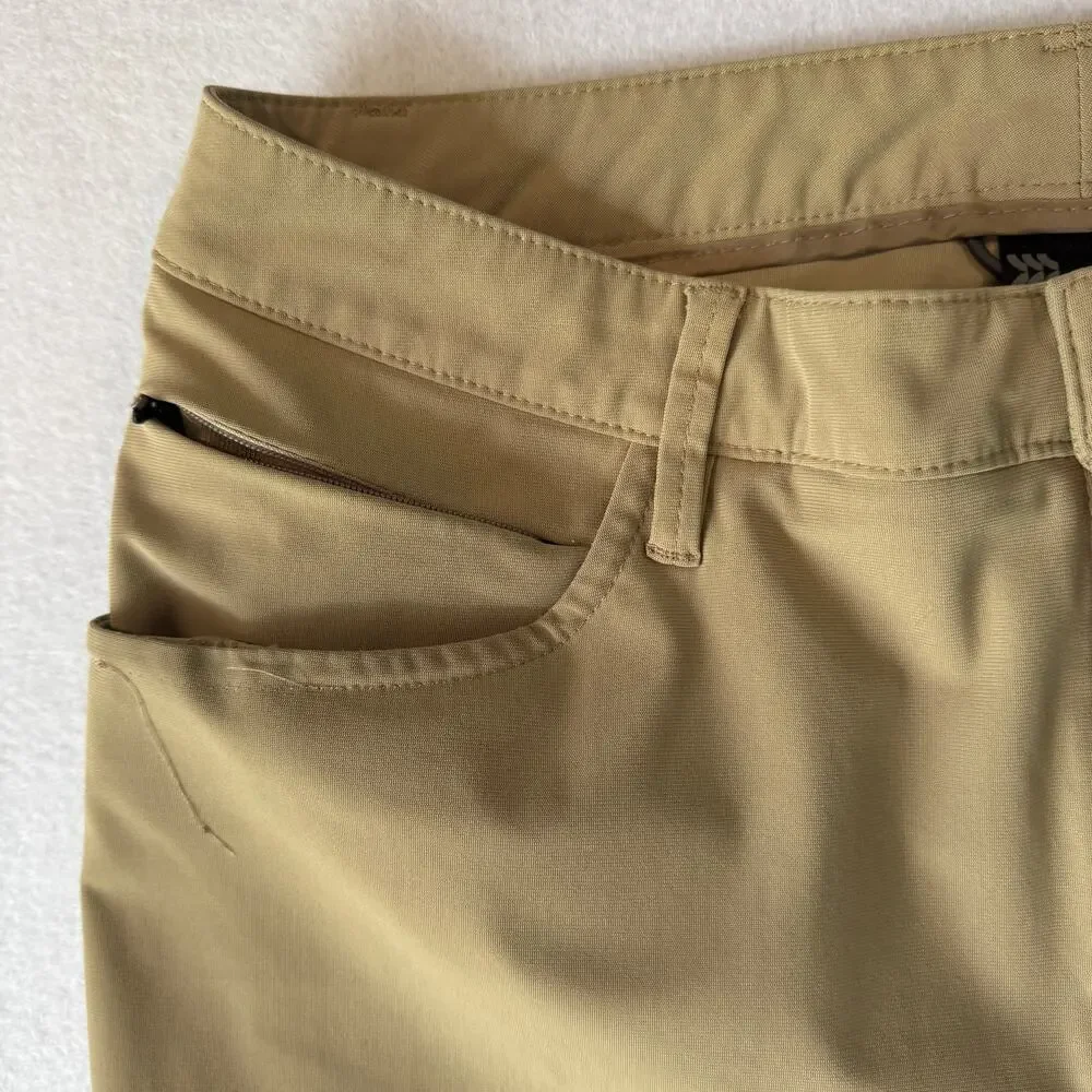 All in Motion Men’s Khaki Golf Pants 30x30 Tapered Fit (2)